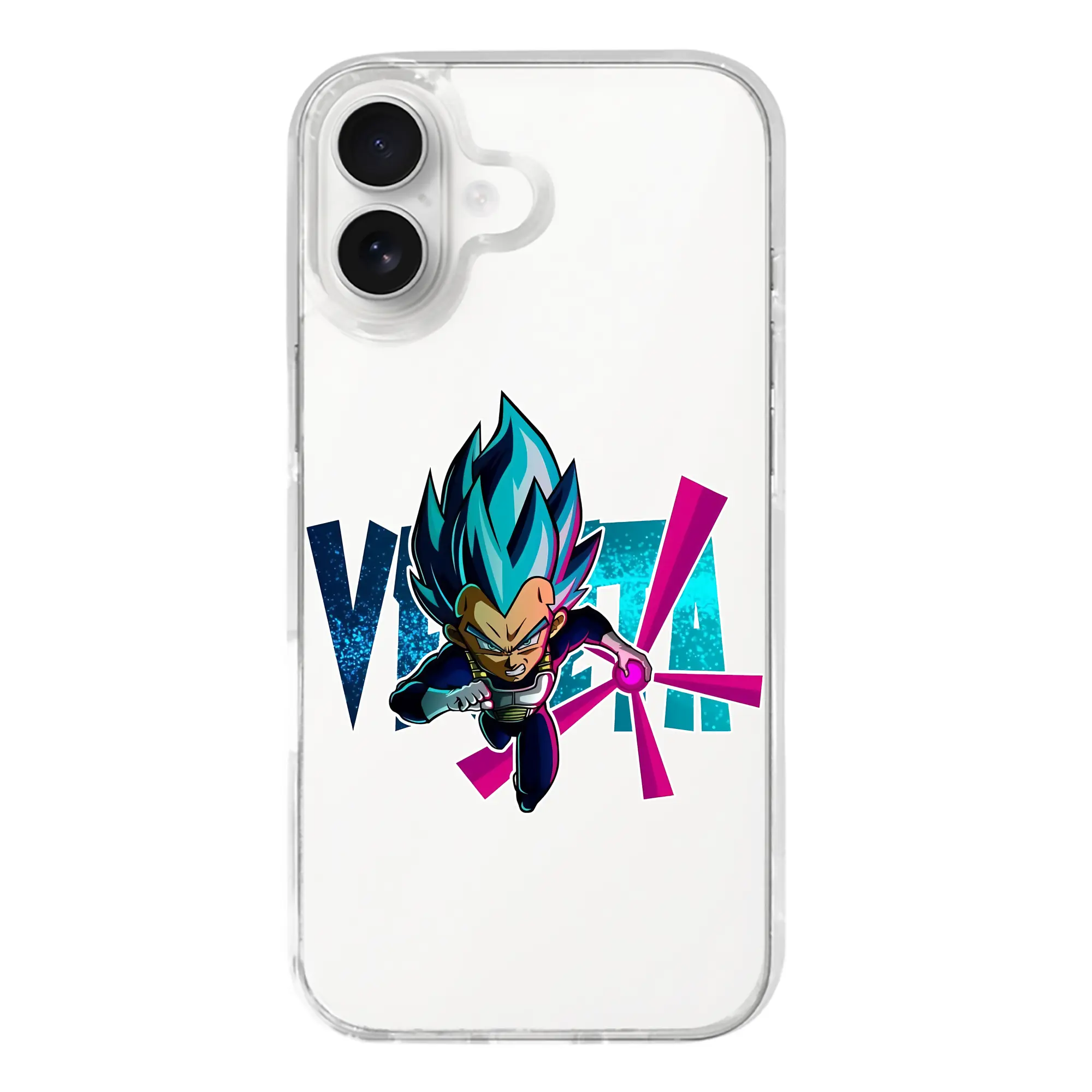 ドラゴンボール グッズ ベジータ - iPhone 17シリーズ 透明スマホケース – 薄型・耐衝撃・精密フィット保護カバー